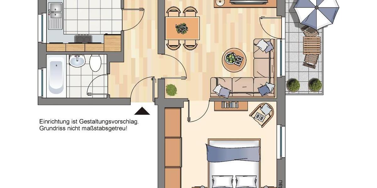 Charmante 2-Zimmer-Etagenwohnung in Recklinghausen – Ruhige Lage 2 zimmer
