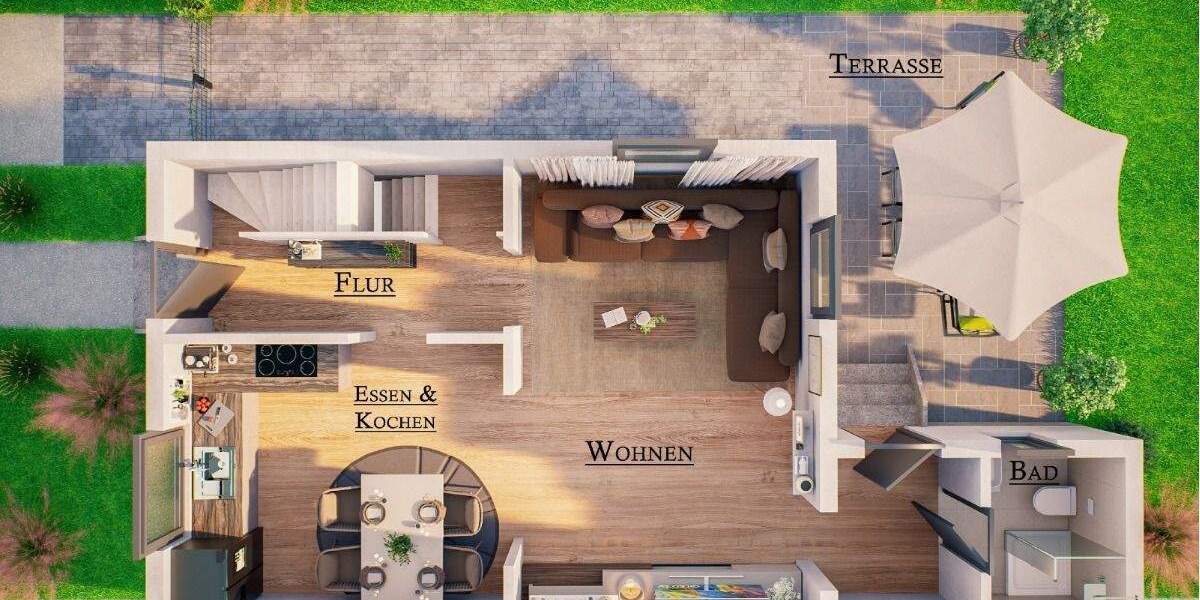 Wohnen für Paare, die mehr als nur vier Wände suchen! 3 zimmer