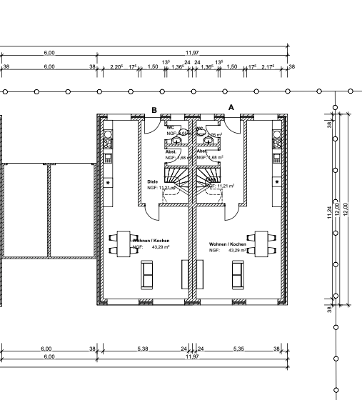 E-Werden, DHH, FÖRDERBAR!!!, 110m² Wfl., 166m² Grund, Garage, NEUBAU KFW 40 4 zimmer