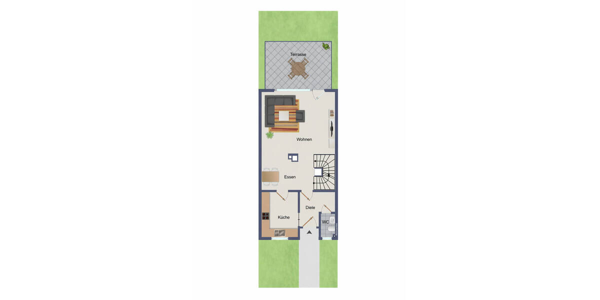 Reihenmittelhaus Gevelsberg - 4 Zimmer, 133 m&sup2;, 390.000&euro; | Angebot:26499156