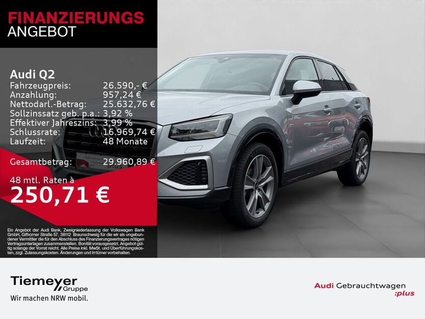 Audi Q2 9.000 km 26.590 € Dorsten 46284