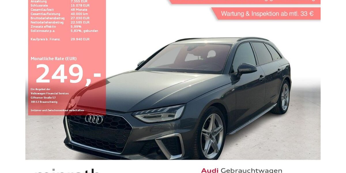 Audi A4 76.455 km 29.190 &euro; Moers-Hülsdonk 47441