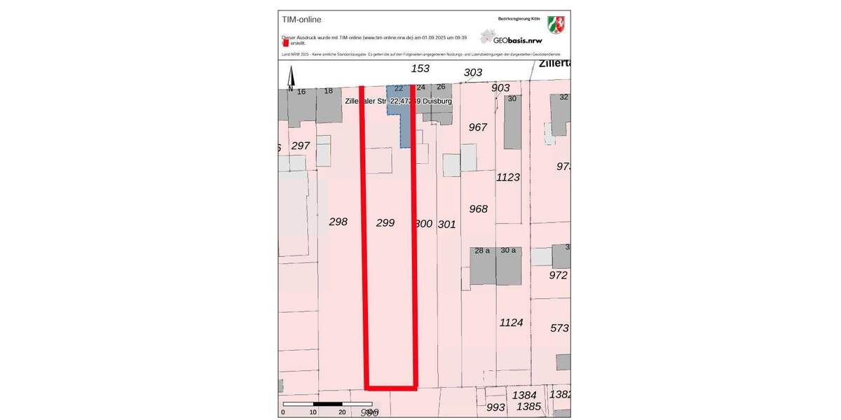Sehr großes Grundstück (1655 m²) in Duisburg-Buchholz, gute Lage, Hinterlandbebauung möglich. zimmer