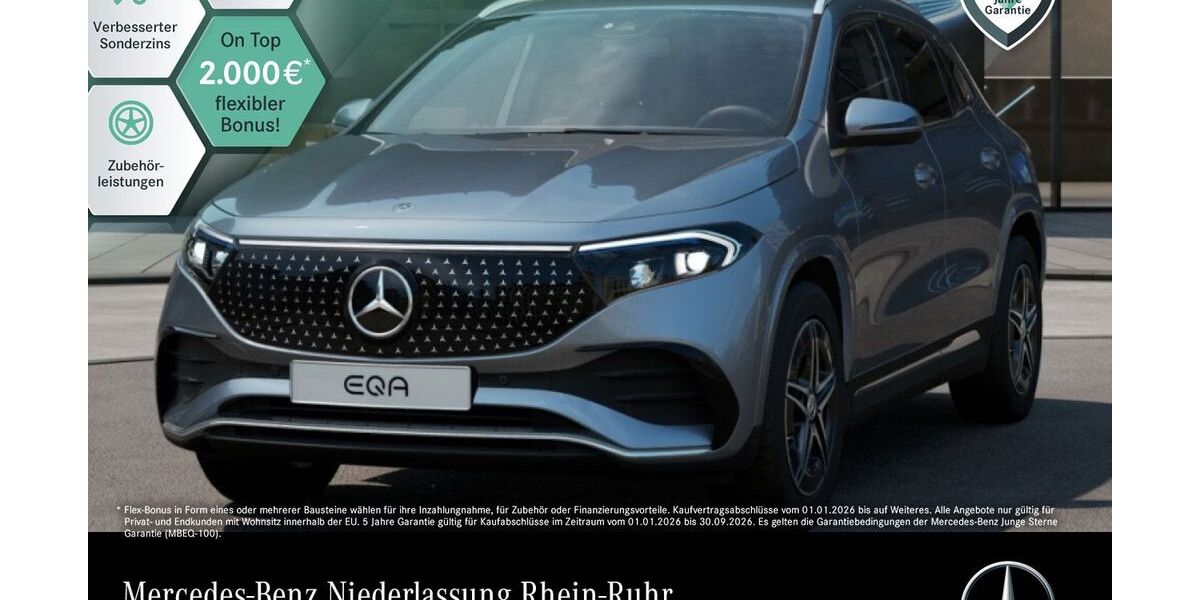 Mercedes-Benz EQA 9.319 km 36.490 &euro; Duisburg 47138