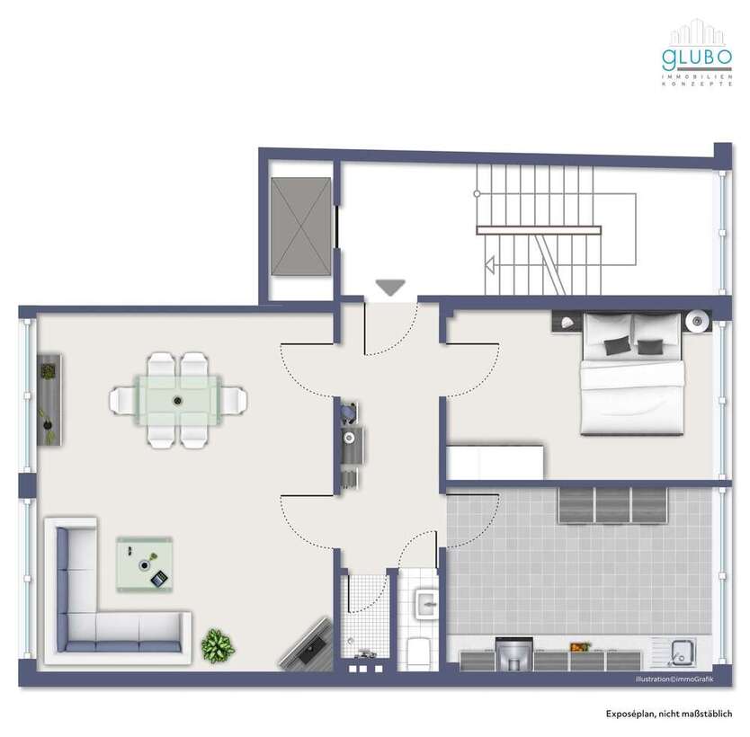 Wohnung zum Mieten in Bochum 900 € 87 m²