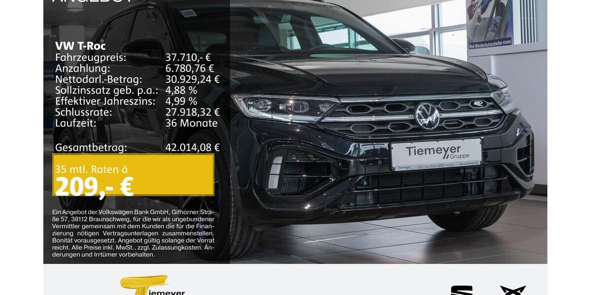 VW T-Roc 29.996 km 37.390 &euro; Bochum 44809
