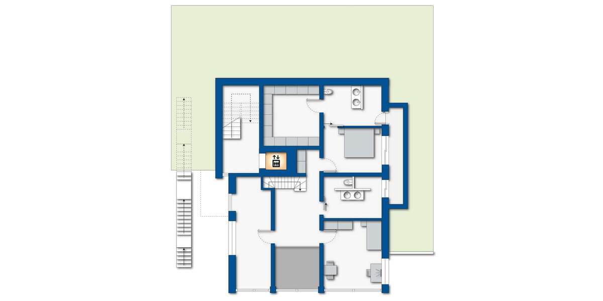 Projektiertes Grundstück mit Baugenehmigung – 5 exklusive Wohneinheiten in Mülheim-Holthausen - Grundstück Mülheim an der Ruhr Dümpten | Angebot:27463742