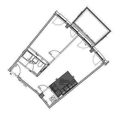 Etagenwohnung Düsseldorf Grafenberg - 2 Zimmer, 53 m&sup2;, 925&euro; | Angebot:25401708