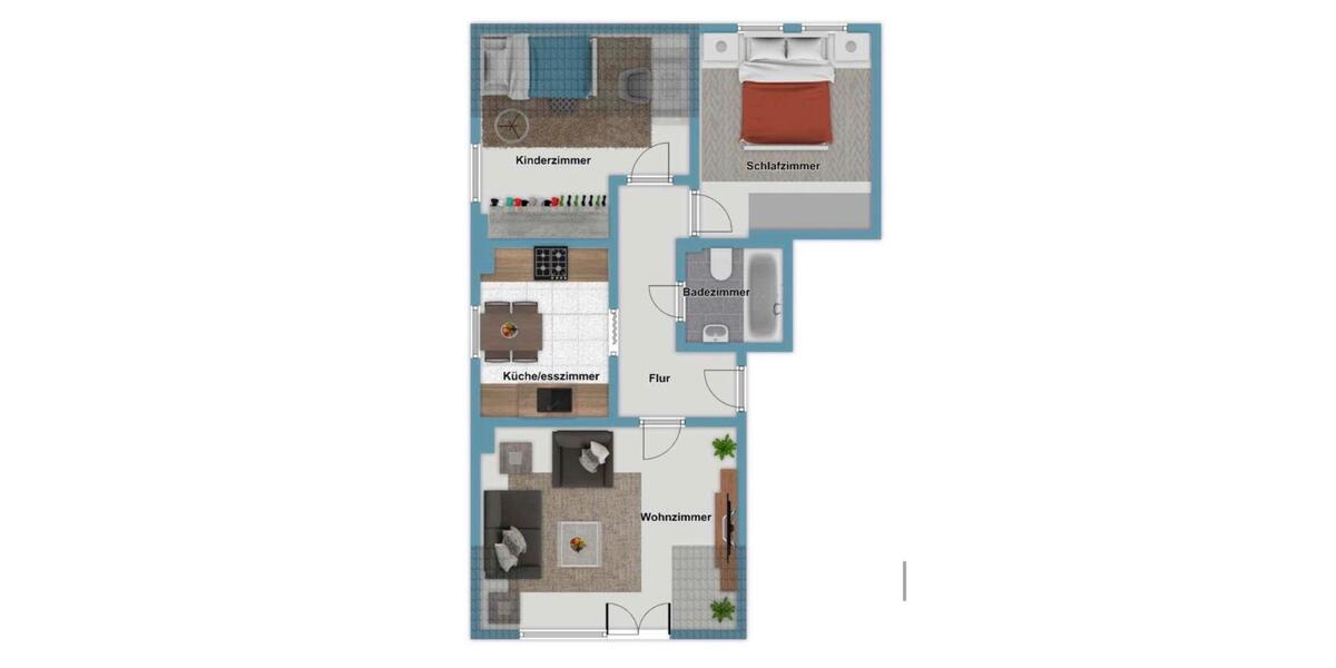 Wohnung zu vermieten Heinrichstraße 4 zimmer