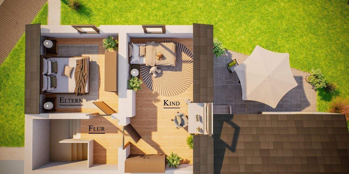 Reihenendhaus Bottrop Eigen - 3 Zimmer, 78 m&sup2;, 209.000&euro; | Angebot:25769760