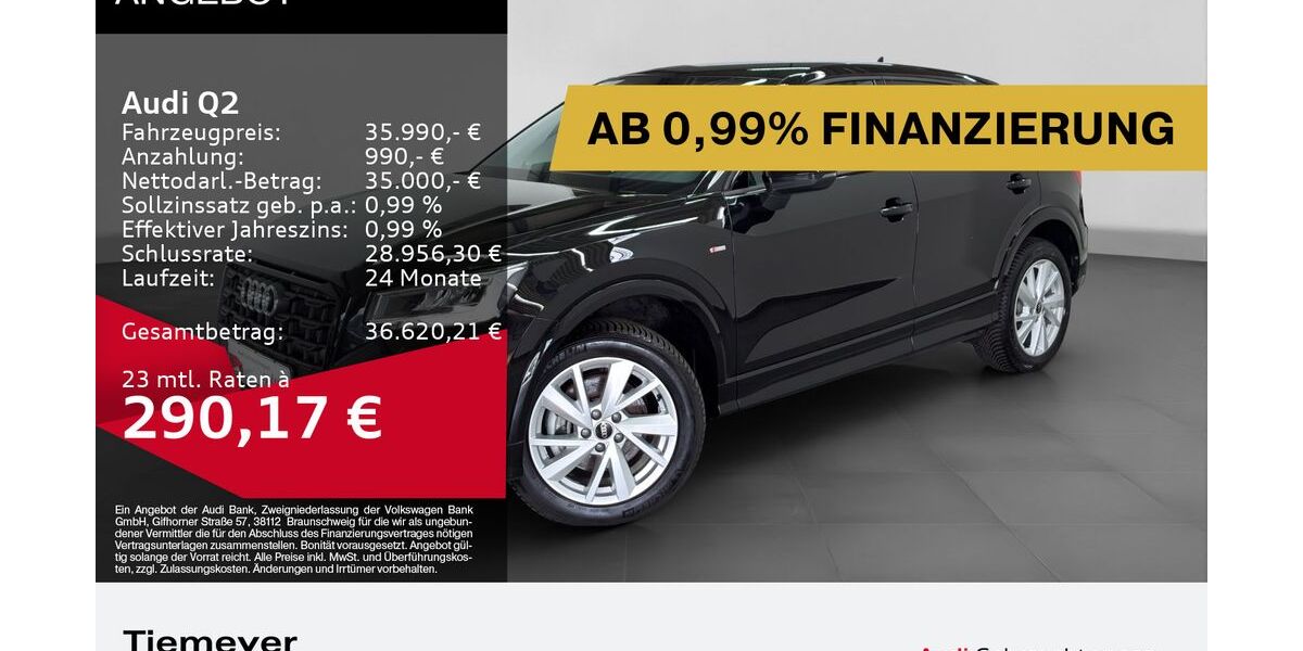 Audi Q2 8.231 km 35.990 &euro; Bochum 44809
