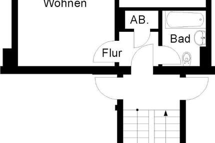Wohnung zum Mieten in Wuppertal 262 € 36.38 m² 1 zimmer