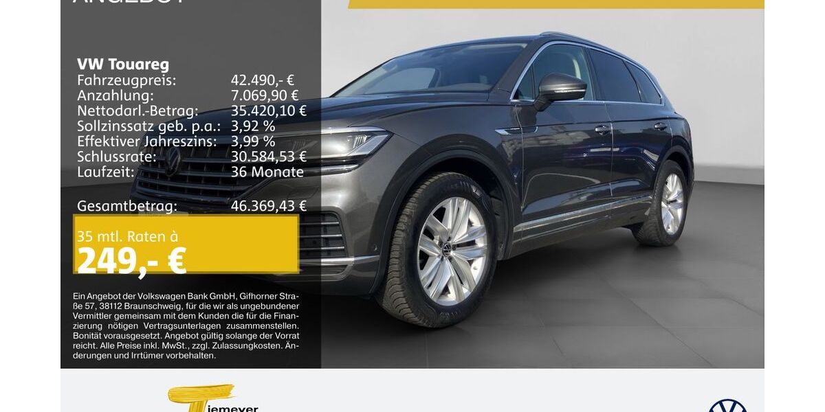 VW Touareg 58.320 km 41.850 &euro; Bochum 44892