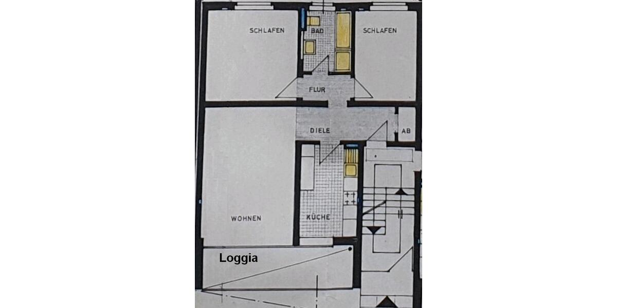 Erdgeschoßwohnung Recklinghausen Berghausen - 3.5 Zimmer, 84 m&sup2;, 990&euro; | Angebot:26409036
