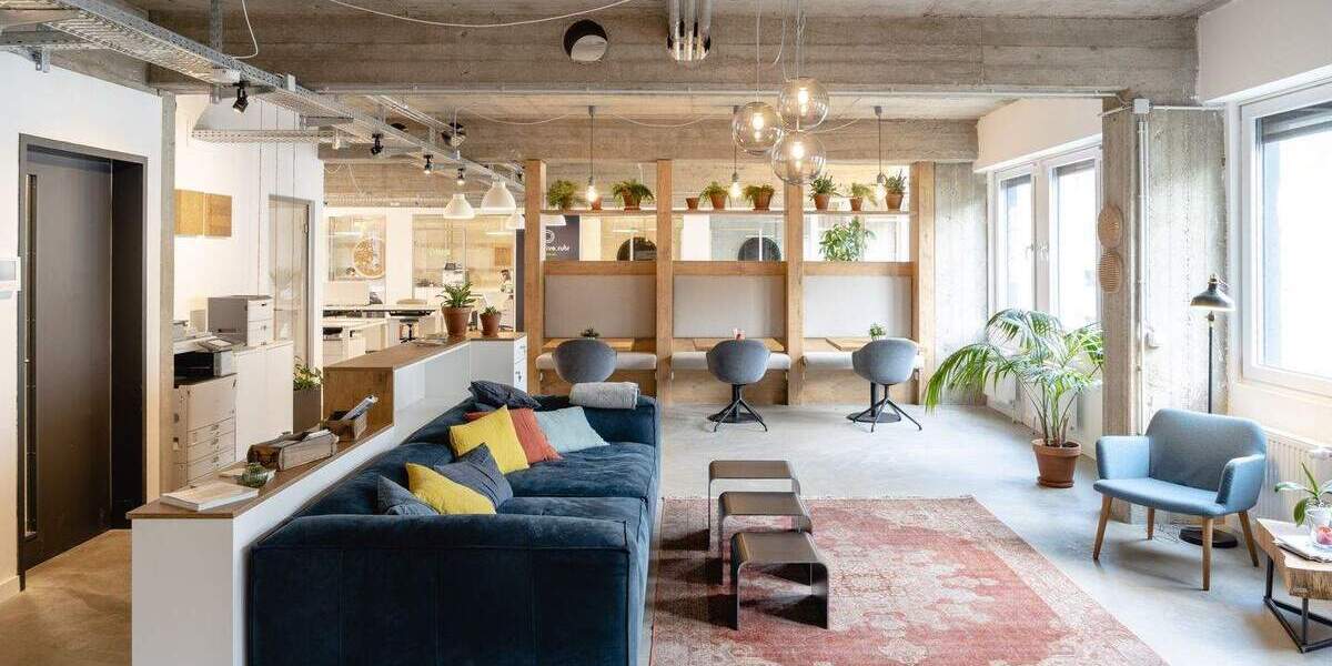 Flexibler Schreibtischplatz im Coworking Essen-Rüttenscheid mit Dachterrasse zimmer