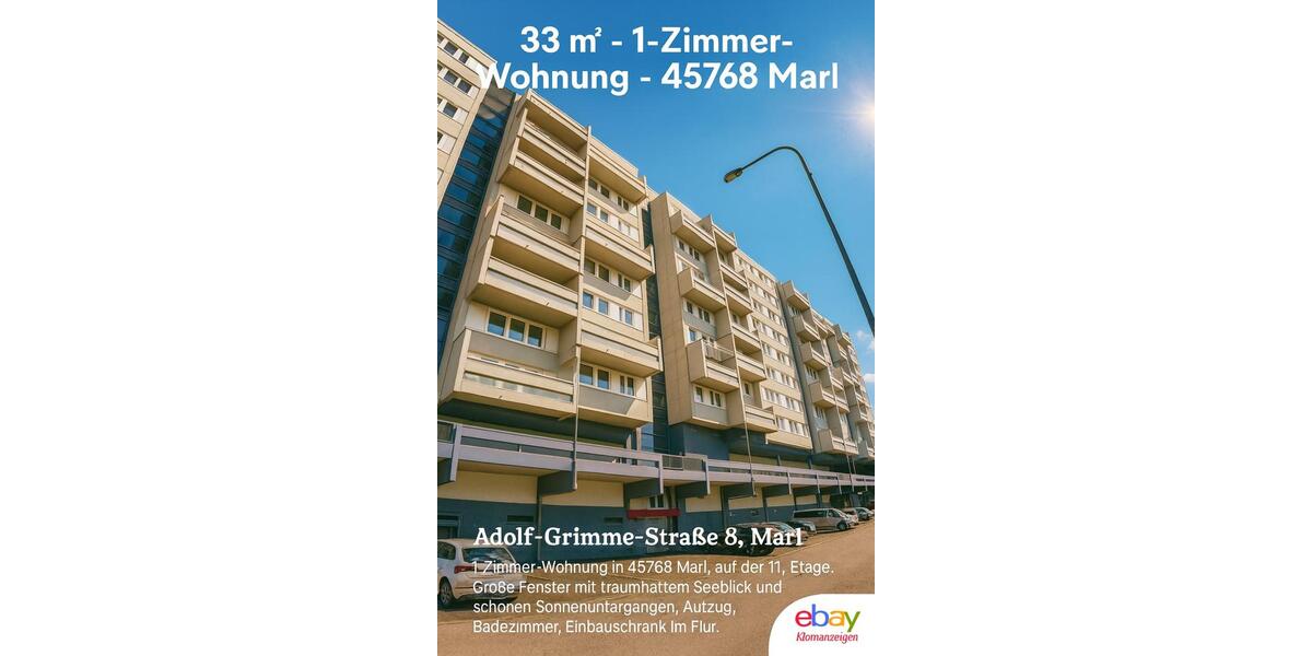 Eigentumswohnung 1 zimmer