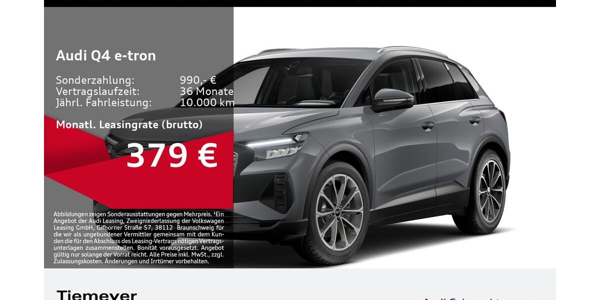 Audi Q4 e-tron 7.674 km 39.420 &euro; Bochum 44809