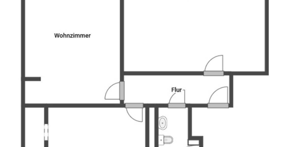 Etagenwohnung Gelsenkirchen Resse - 2 Zimmer, 64 m&sup2;, 125.000&euro; | Angebot:25781693