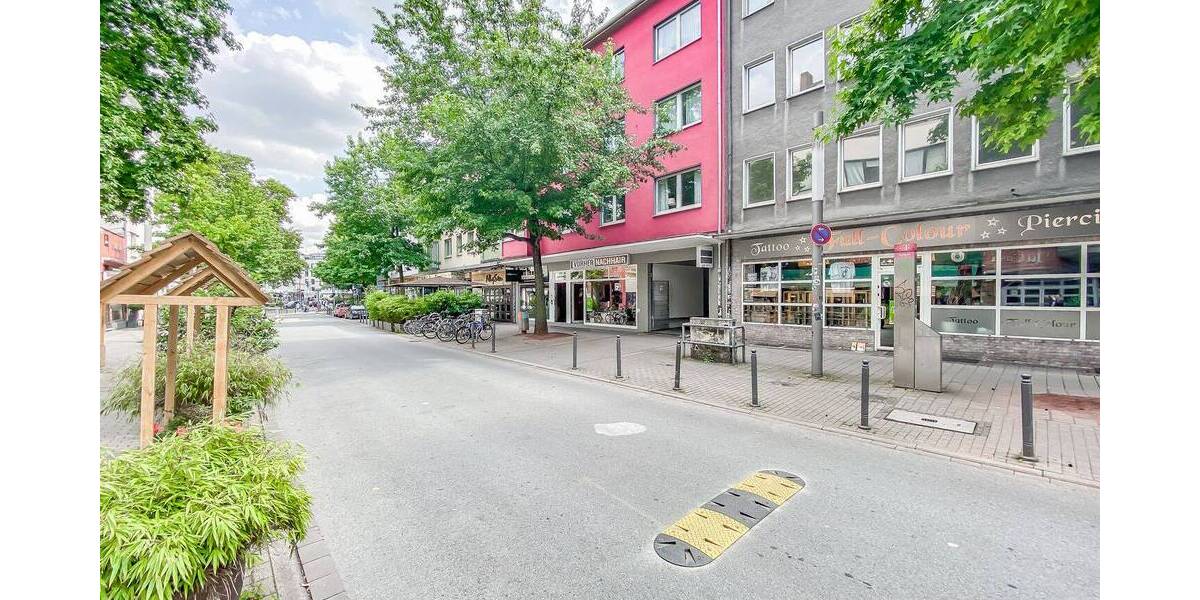 Etagenwohnung Bochum Innenstadt - 2 Zimmer, 54 m&sup2;, 600&euro; | Angebot:26486174