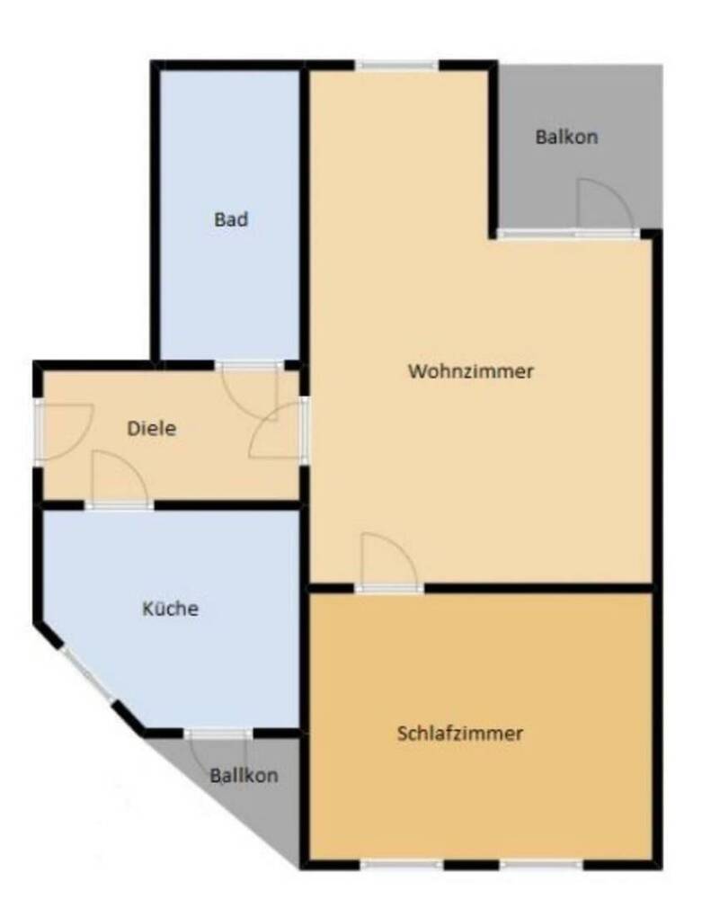 ETW mit Balkon, Garage&Stellplatz
