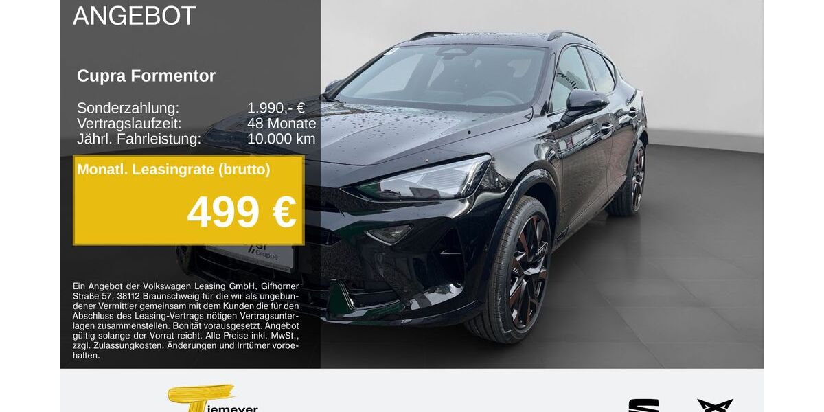 Cupra Formentor 1.600 km 47.690 &euro; Recklinghausen 45663