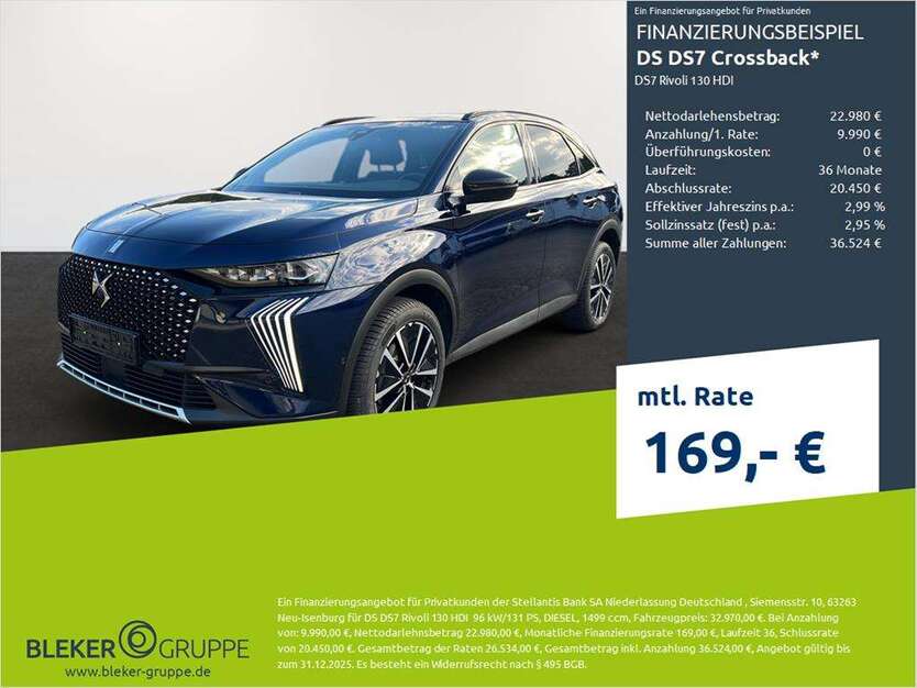 DS Automobiles DS 7 Crossback 12.990 km 32.970 € Dortmund 44263