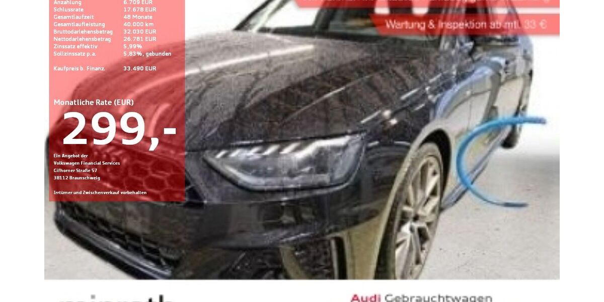 Audi A4 39.505 km 31.990 &euro; Moers-Hülsdonk 47441