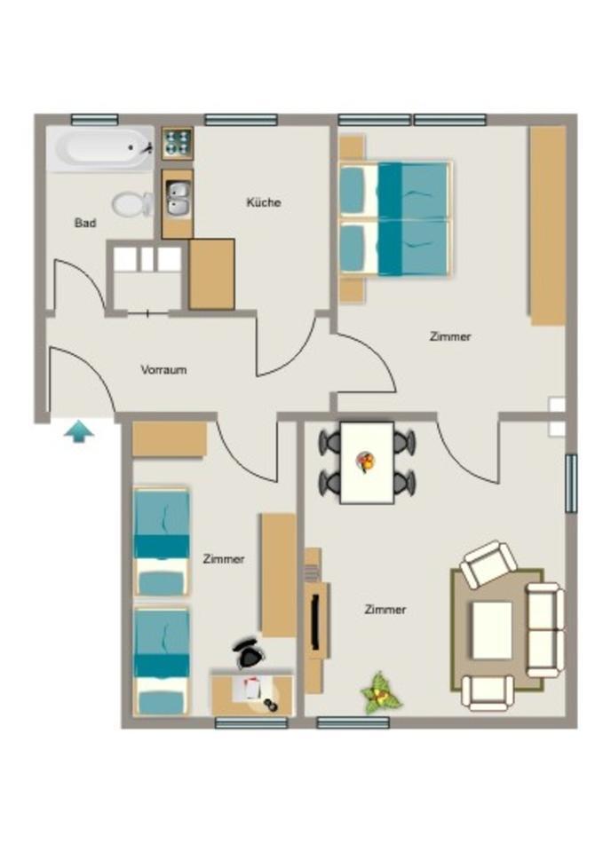 Wohnfühlen bei VIVAWEST zimmer