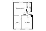 Erdgeschoßwohnung Gelsenkirchen Gelsenkirchen-Nord - 2 Zimmer, 45 m&sup2;, 309&euro; | Angebot:26461318