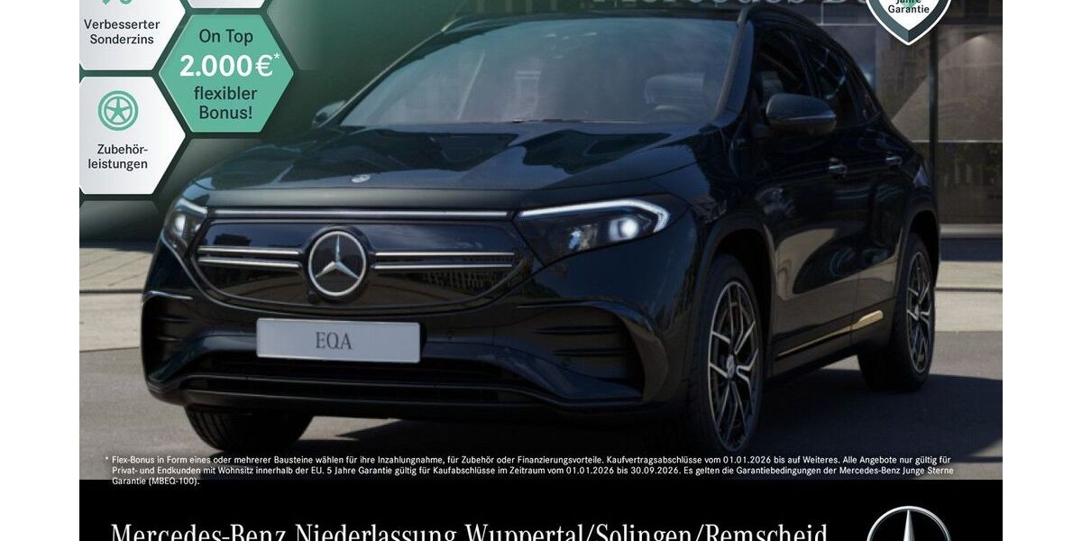 Mercedes-Benz EQA 65.326 km 30.890 &euro; Wuppertal 42115