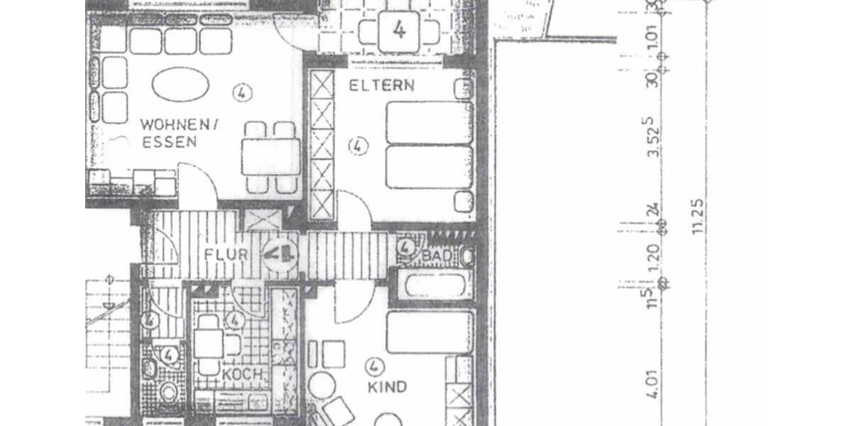 Helle 71m 3,5-Zi. Eigentumswohnung Recklinghausen Paulusviertel 3.5 zimmer