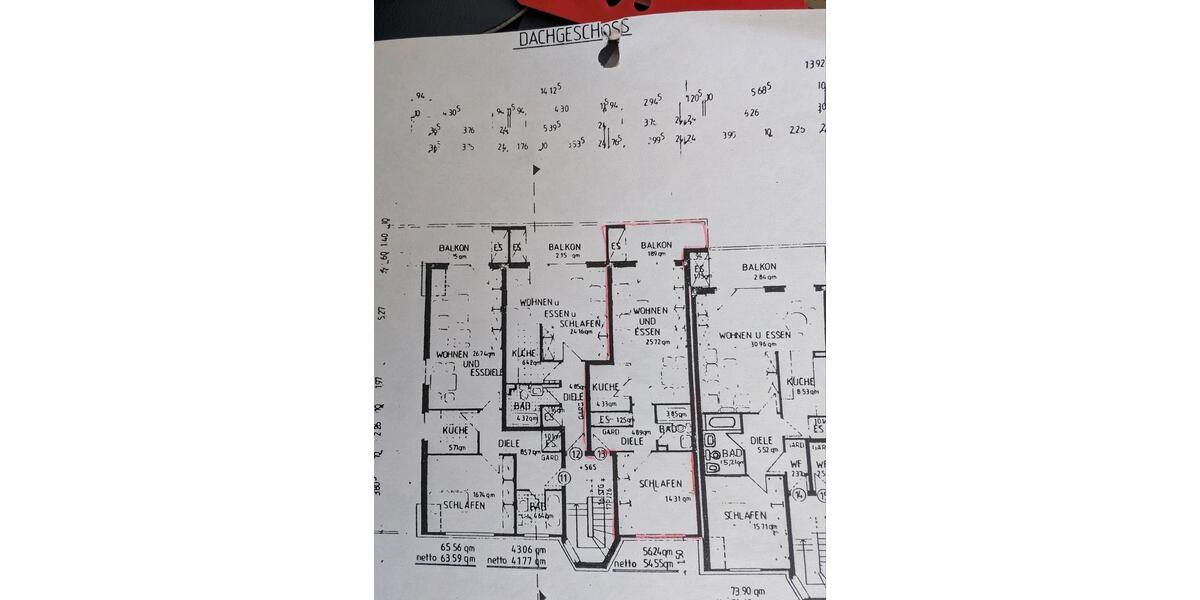 Etagenwohnung Moers Schwafheim - 2 Zimmer, 58 m&sup2;, 210.000&euro; | Angebot:27453084