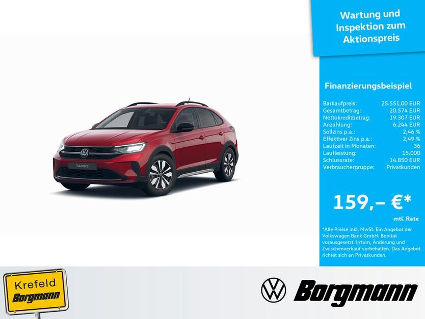 VW Taigo 4.219 km 25.551 € Krefeld 47803