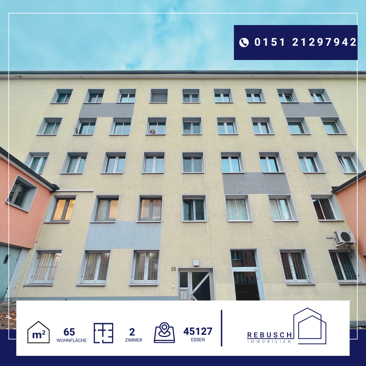 Wohnung zum Kaufen in Essen 165.000 € 65 m² 2 zimmer