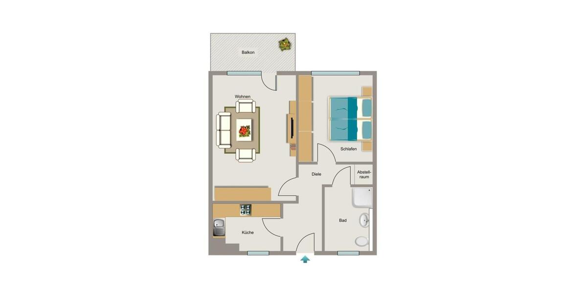 Im besten Alter eine Wohnung bei VIVAWEST - Wohnen ab 60. 2.5 zimmer