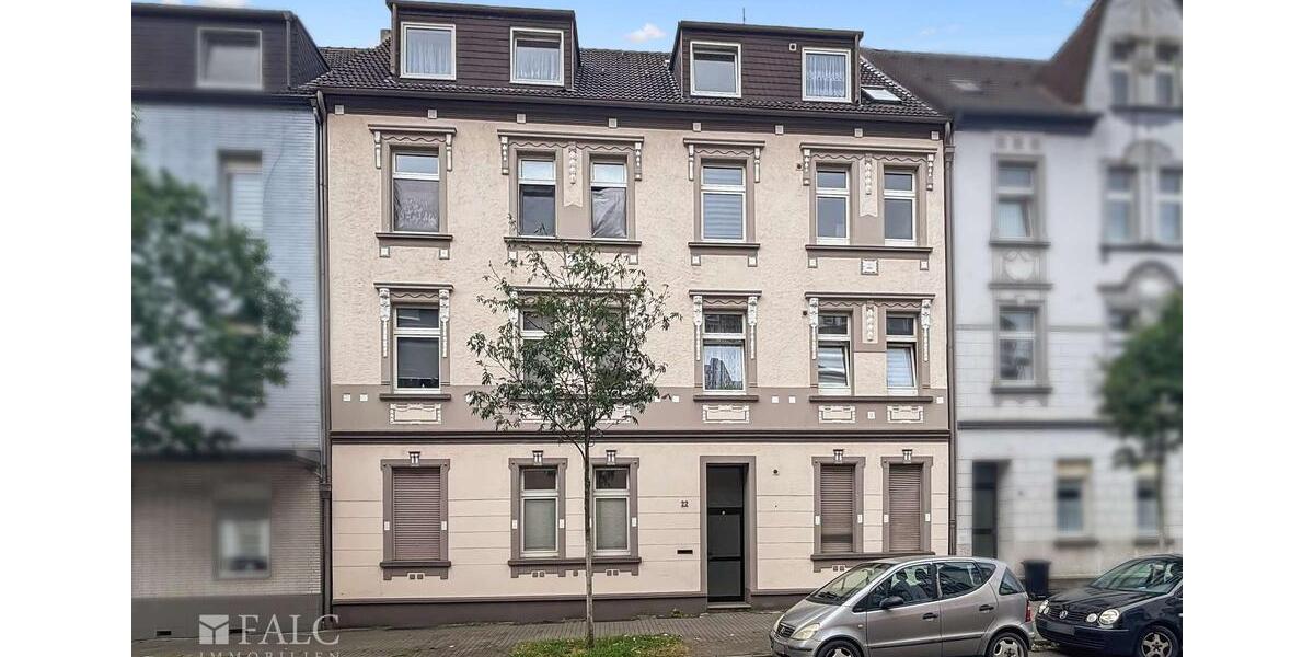 Dachgeschoßwohnung Gelsenkirchen Rotthausen - 3 Zimmer, 55 m&sup2;, 390&euro; | Angebot:26068678