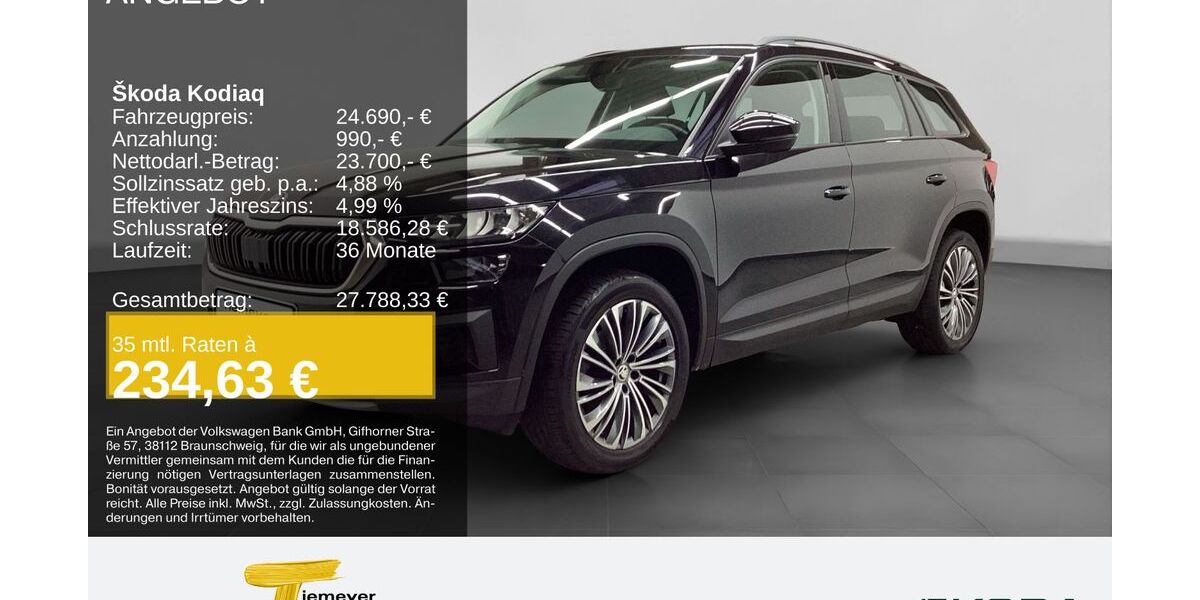Skoda Kodiaq 87.481 km 24.390 &euro; Bochum 44809