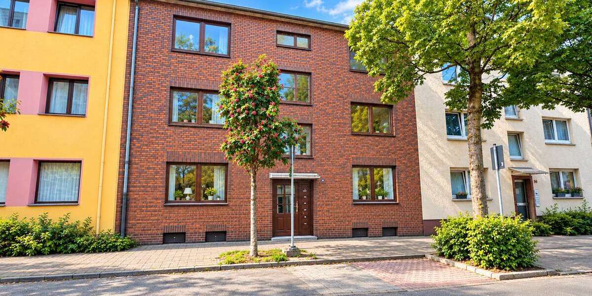 Etagenwohnung Duisburg Laar - 2 Zimmer, 54 m&sup2;, 68.000&euro; | Angebot:27443342