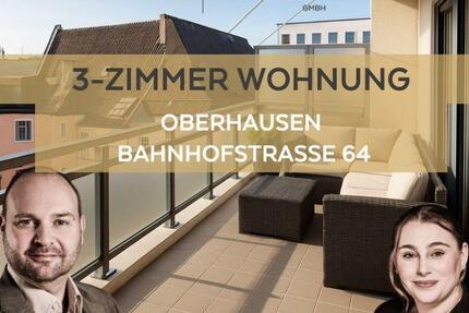 Barrierefreie 3-Zimmer-Wohnung mit Balkon in zentraler Lage von Oberhausen 3 zimmer