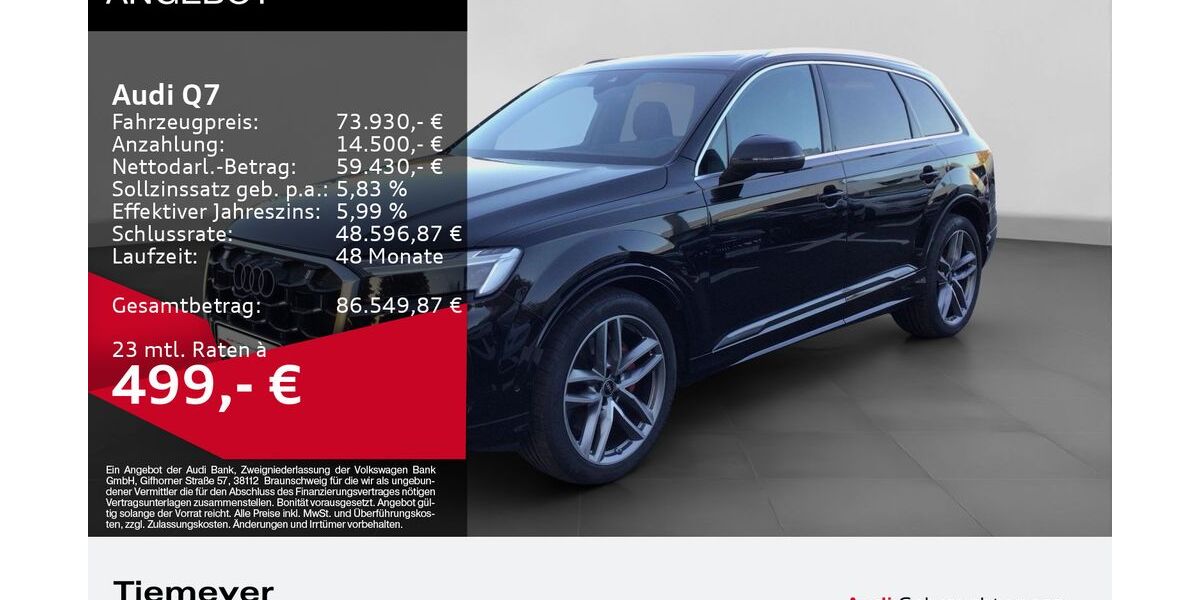 Audi Q7 29.481 km 69.640 &euro; Gelsenkirchen 45894