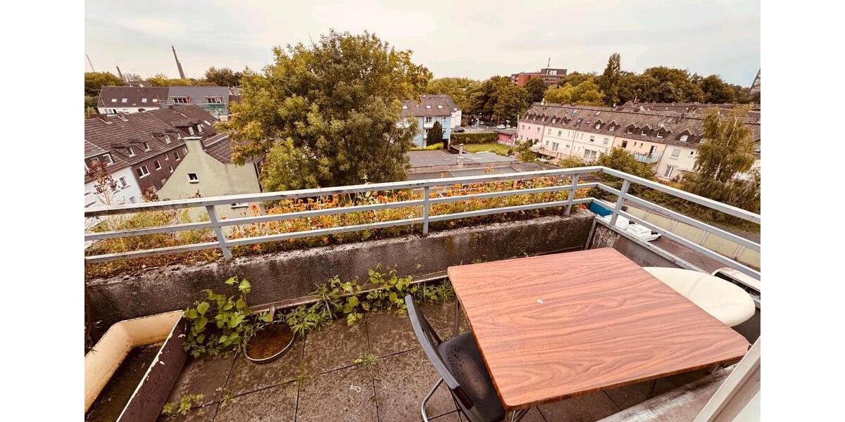 1Zim Wohng Duisburg Hamborn 35m² Möbl Technik Lift Balkon Internt 1 zimmer