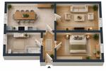 Etagenwohnung Bochum Bochum-Südwest - 2.5 Zimmer, 69 m&sup2;, 126.000&euro; | Angebot:27492402