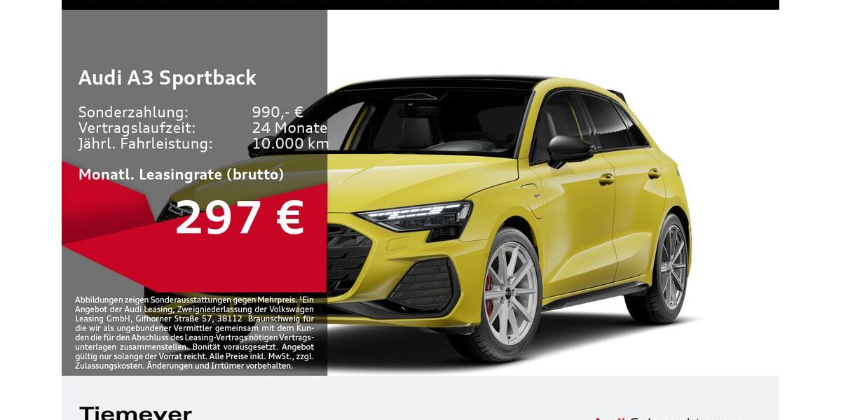 Audi A3 12.026 km 40.210 &euro; Bochum 44809