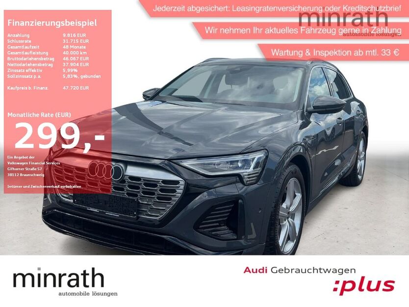 Audi Q8 e-tron 18.470 km 46.930 € Moers-Hülsdonk 47441