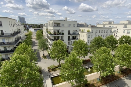 Wohnen in hochwertigem Ambiente mit internationalem Flair. Luxus-Penthouse Heinrich-Heine-Gärten - Haus Düsseldorf Heerdt | Angebot:26748838