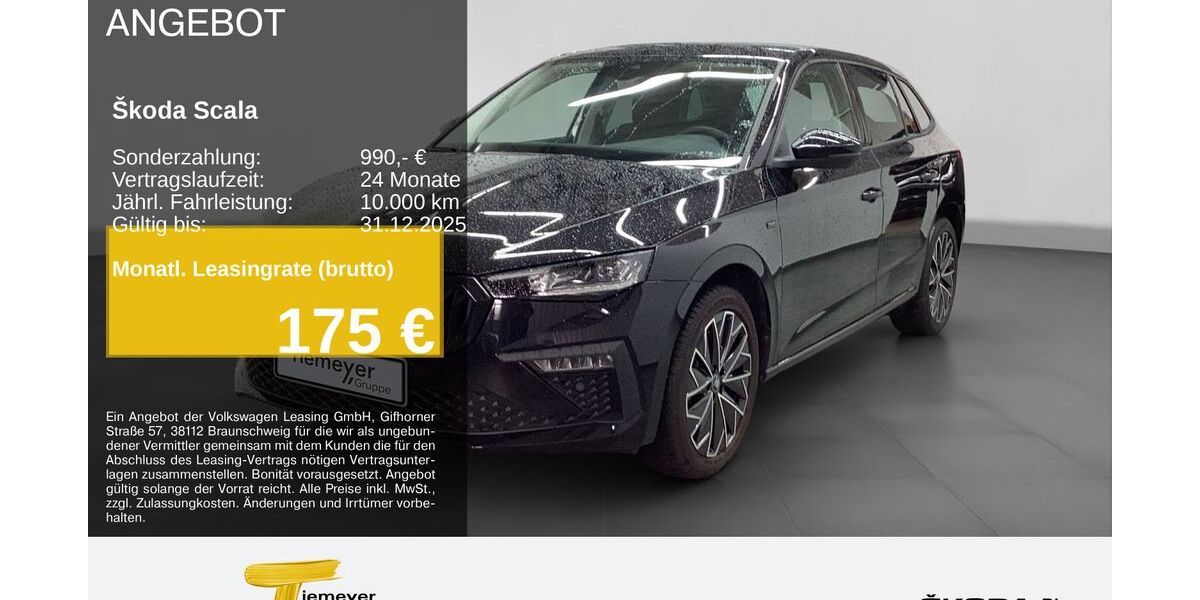 Skoda Scala 20.173 km 19.740 € Bochum 44809