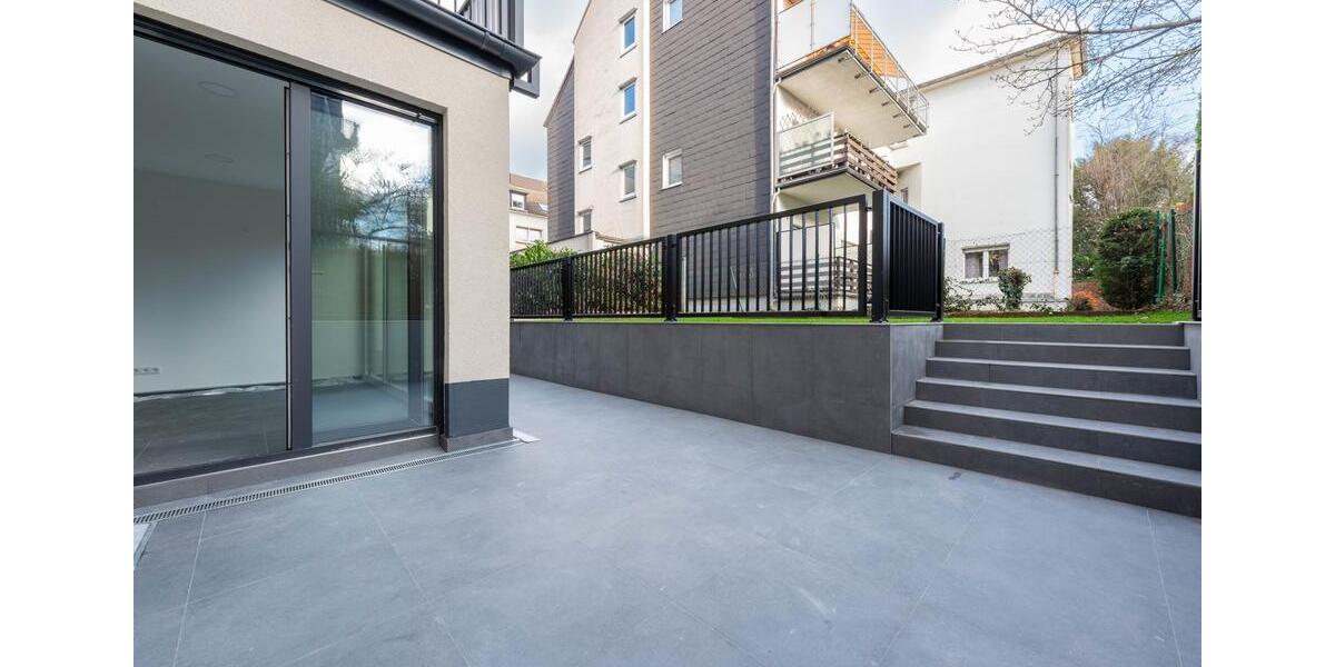 Moderne Erdgeschosswohnung mit Terrasse und Garten in Rüttenscheid 3 zimmer