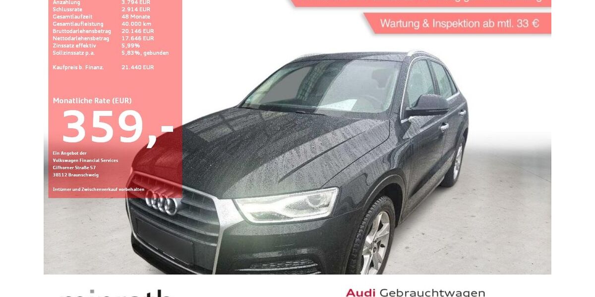 Audi Q3 57.973 km 19.940 &euro; Moers-Hülsdonk 47441
