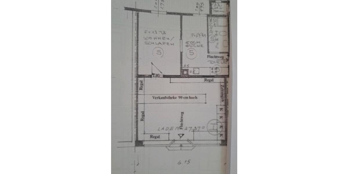 Erdgeschoßwohnung Wuppertal Gemarkung Langerfeld - 2 Zimmer, 59 m&sup2;, 110.000&euro; | Angebot:26449659