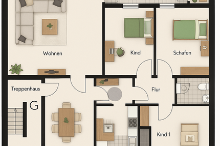 Wohnung zum Kaufen in Essen 299.000 € 123.04 m² 5 zimmer